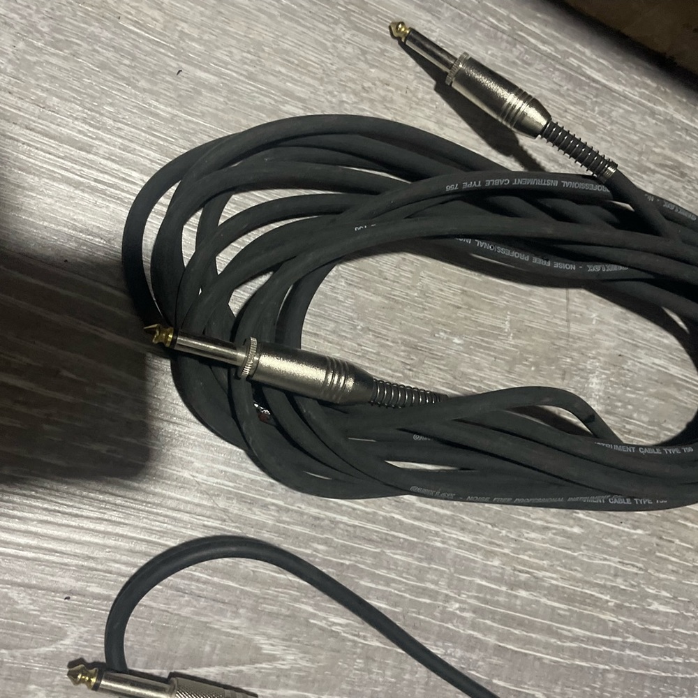Audio cords jack 6.3 / 2 pc